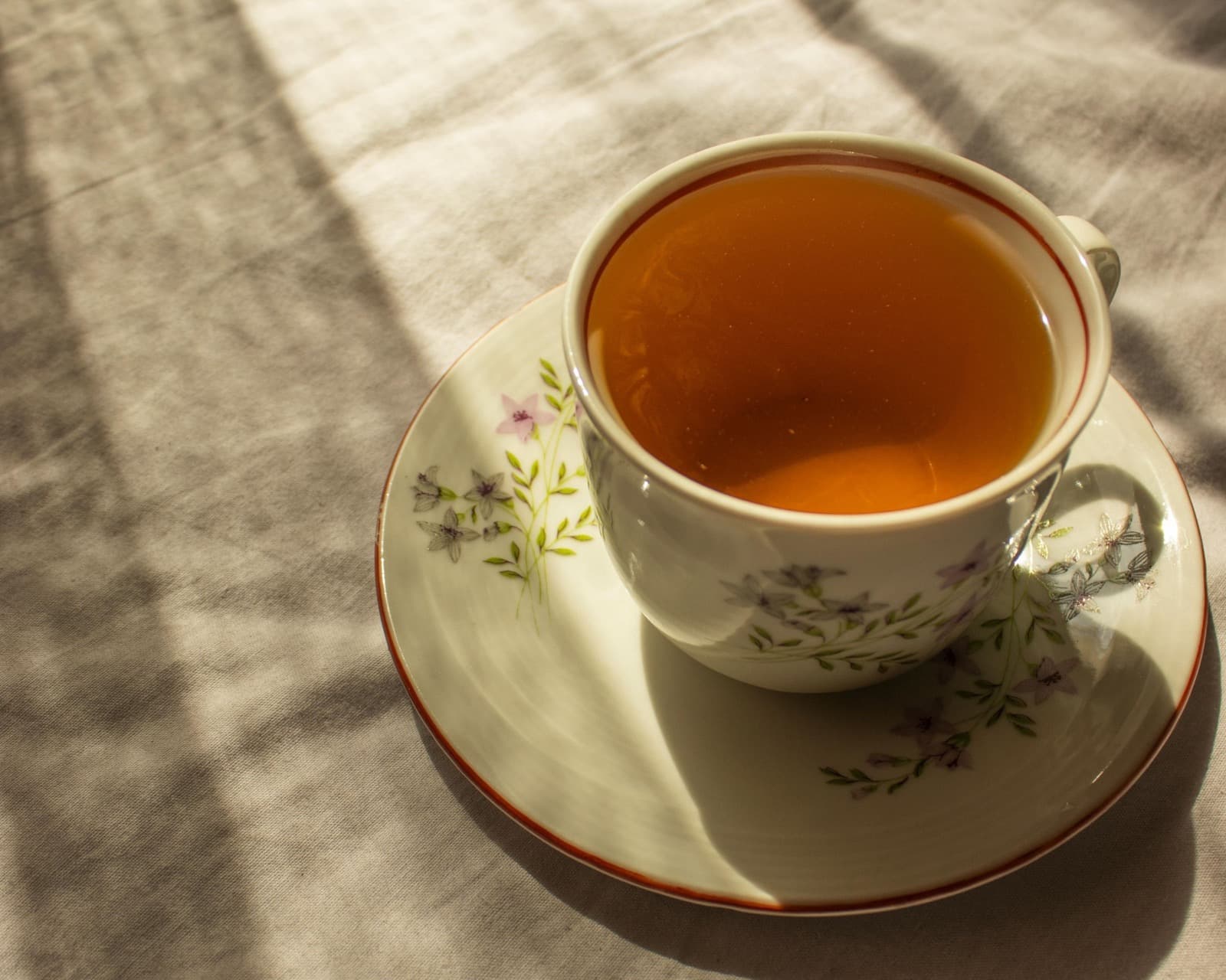 A dried herbal tea blend for evening cups.